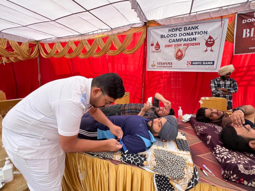 5th Blood Donation Camp organized by Budo Kai do Mixed Martial Arts Federation of india